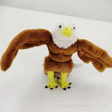 Cute plush eagle animal toys